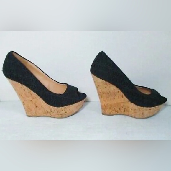 Crochet Cork Wedges - Picture 2 of 4